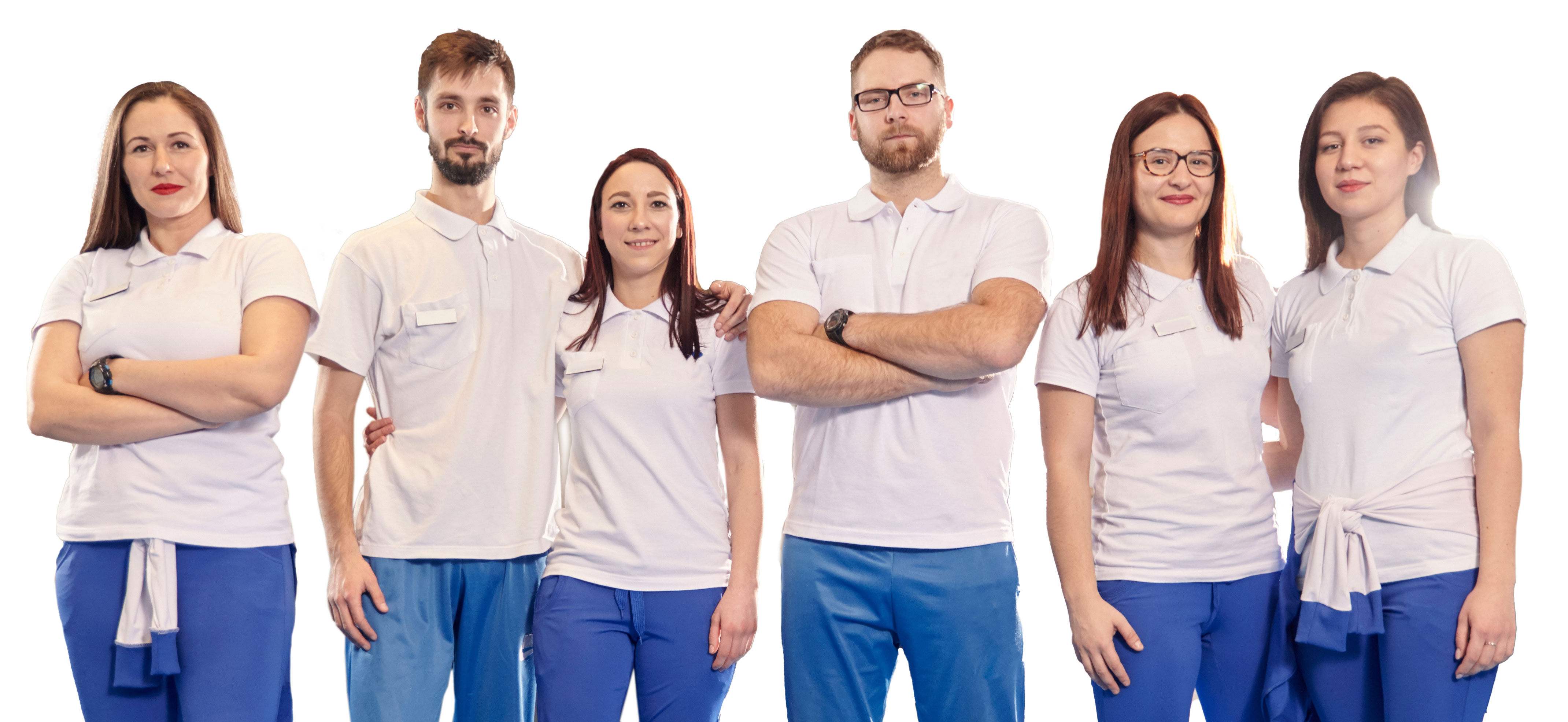 Physiotherapeut:innen Gruppe von Physiotherapeut:innen